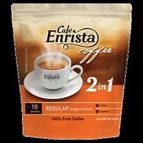 Café Enrista 2 In 1 Sugar Free Coffee Blend 10 Pack