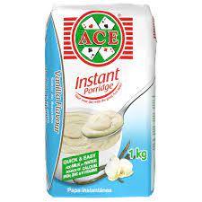 Ace Instant Porridge Vanilla 1kg