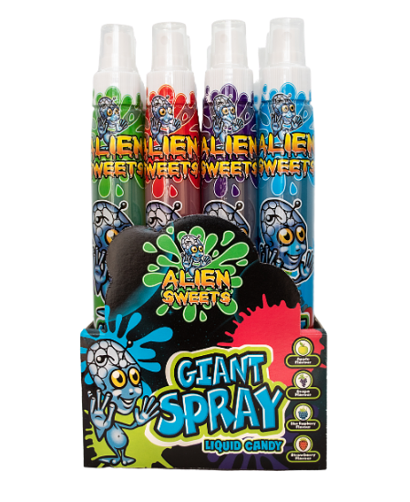 Alien Sweets Giant Spray Liquid Candy 125ml