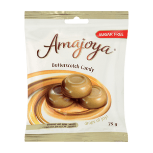Amajoya Butterscotch Candy  Sugar Free 75g