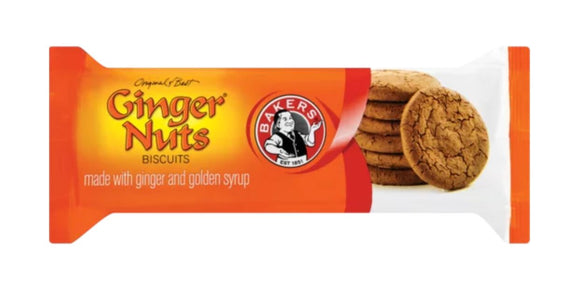 Bakers Ginger Nuts Biscuits 200g