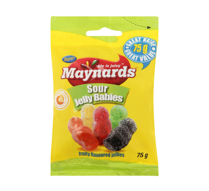 Beacon Maynards Sour Jelly Babies 60g – The South African Shop