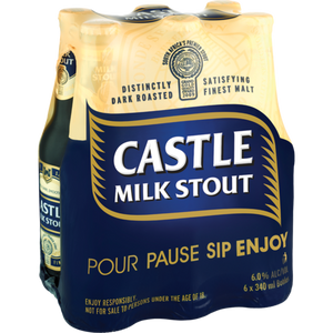 Castle Milk Stout Bottle 6 Pack