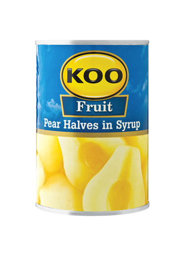 KOO Fruit Pear Halves in Syrup 410g