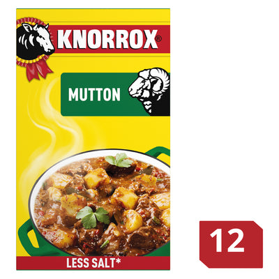 Knorrox Stock Cubes Mutton Flavour 12 Pack