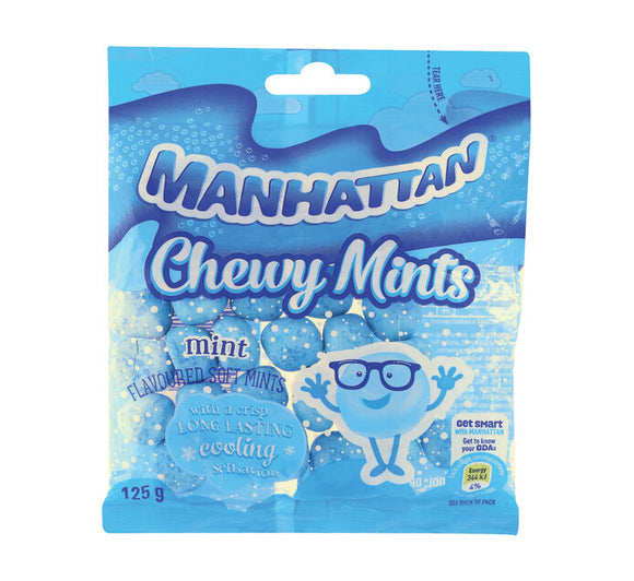 Manhattan Chewy Soft Mints 125g