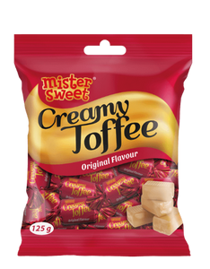 Mister Sweet Creamy Toffee Original Flavour 125g