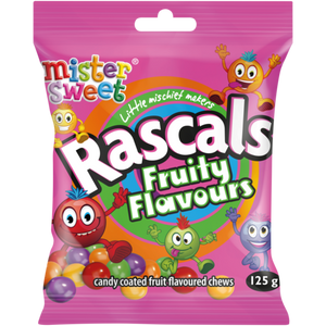 Mister Sweet Rascals Fruity Flavoured Chews 125g
