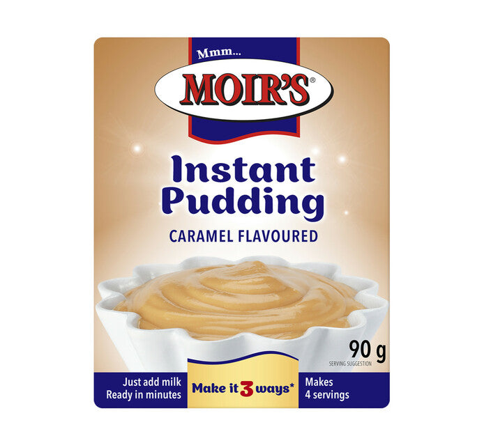 Moirs Instant Pudding Caramel 90g The South African Shop
