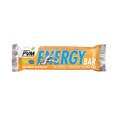 PVM Energy Bar Chocolate Caramel Nut 45g