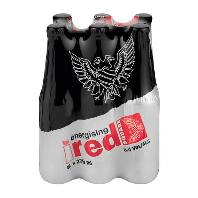 Red Square Energising Bottle 6 pack 275ml