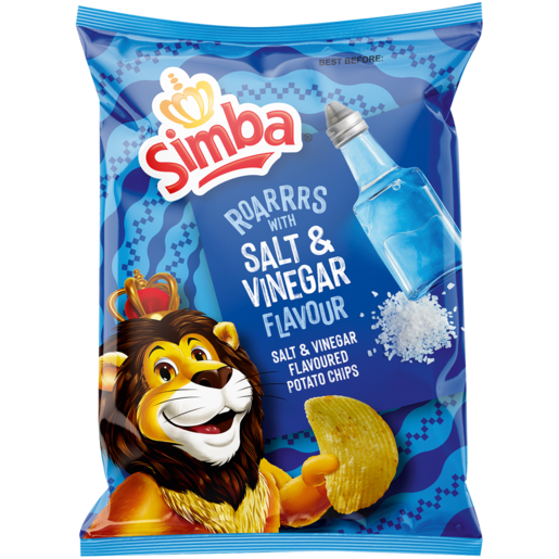 Simba Potato Chips Salt & Vinegar 125g