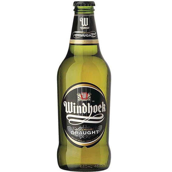 Windhoek Draught Bottle 440ml Single