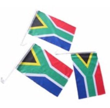 Car Flag South Africa/ Springbok