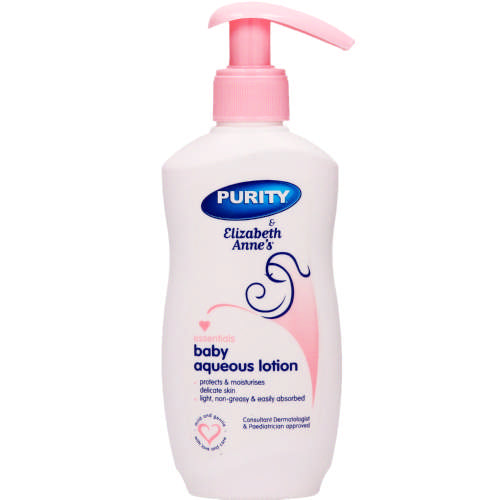 Purity & Elizabeth Anne's Baby Aqueous Cream Pump 500ml