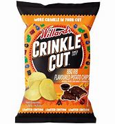 Willards Crinkle Cut BBQ Rib Chips 120g