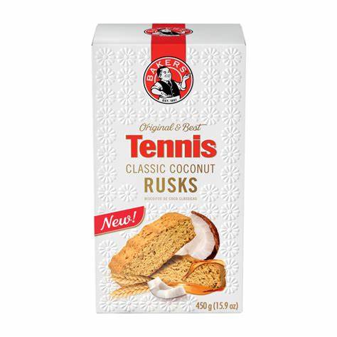 Bakers Tennis Rusks 450g – The South African Shop