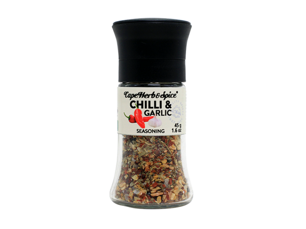 Cape Herb Spice Chilli Garlic Seasoning Grinder 40g – The