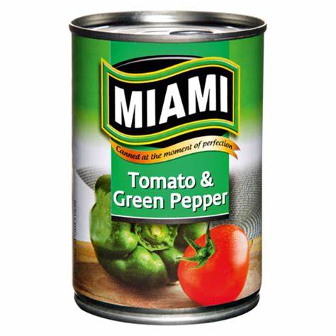Miami Tomato & Green Pepper
