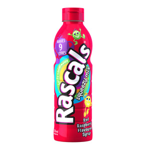Rascals Cordial Syrup - Raspberry Flavour 750ml