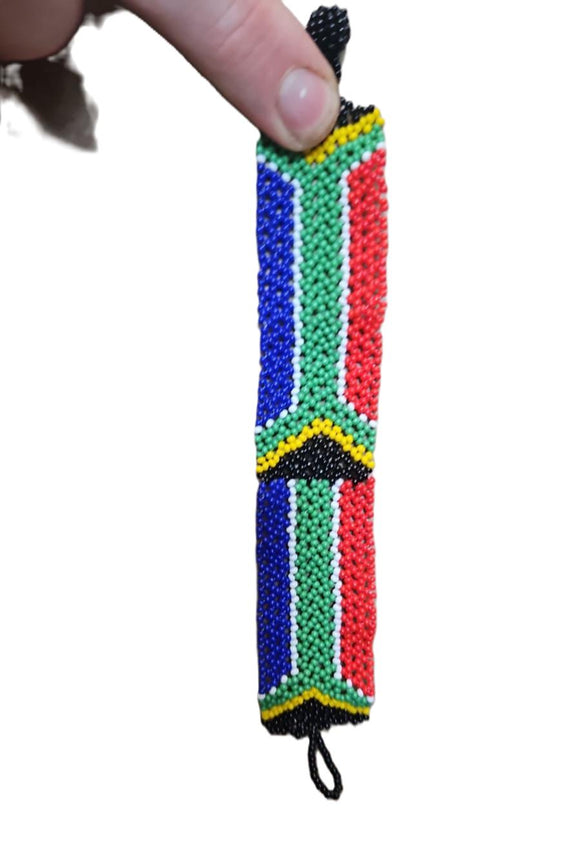 SA Flag Beaded Bracelet