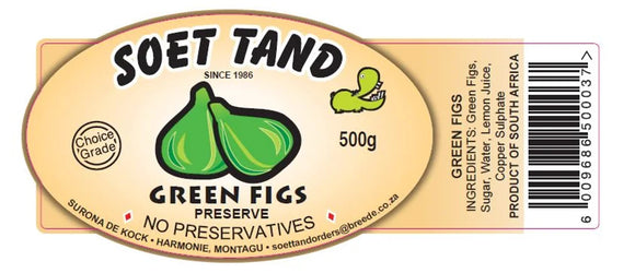 Soet Tand Green Fig Preserve