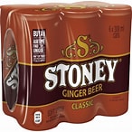 Stoney Ginger Beer Can 6 Pack (6x300ml Tins)