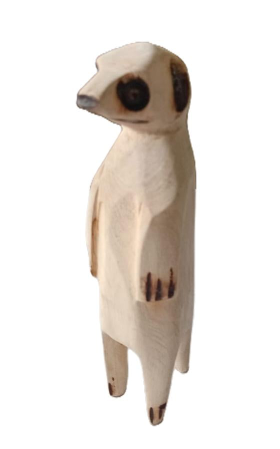 Wooden Meerkat