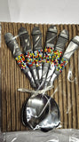 Beaded Teaspoons - 6 per pack