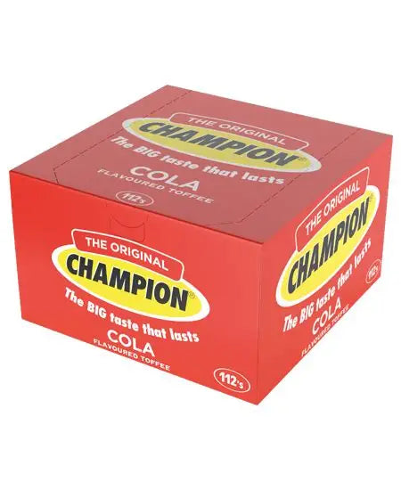 The Original Champion Candy Cola Flavoured Toffee 112's