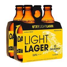 Darling Brew Beer - Light Lager 4 Pack 330ml