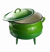 LK's Enamel Coated Green Pot (3-Leg) #3