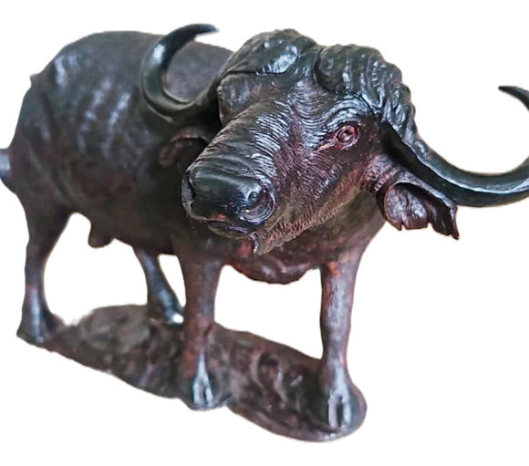 Ironwood Carved Buffalo