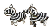 Beaded Small Animal Keyrings