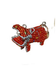Beaded Small Animal Keyrings