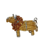 Beaded Small Animal Keyrings