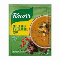 Knorr Soup Chilli Beef and Vegetables 50g