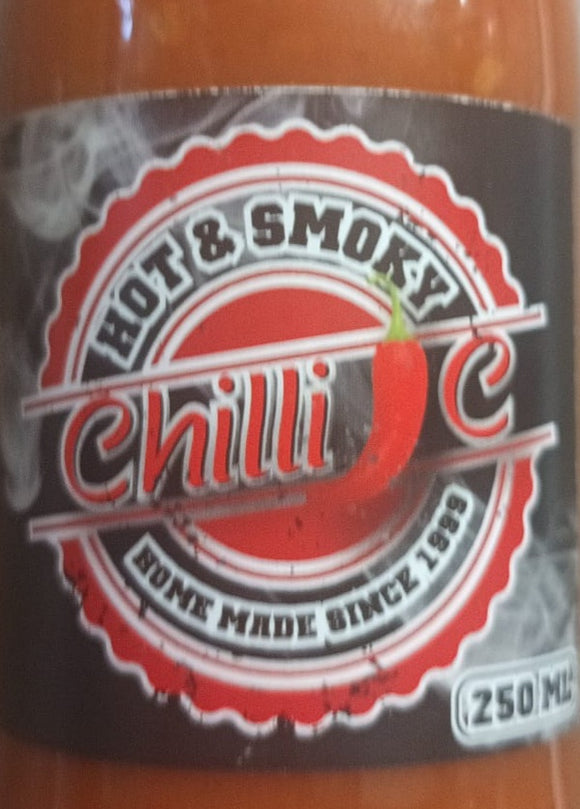Chilli C Hot and Smoky Sauce 250ml