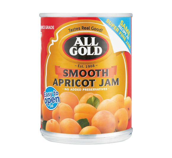 All Gold Apricot Jam Smooth 450g