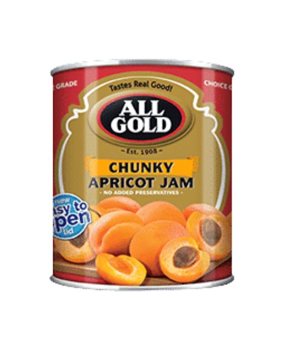 All Gold Chunky Apricot Jam 450g