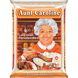 Aunt Caroline Long Grain Parboiled Rice 2kg