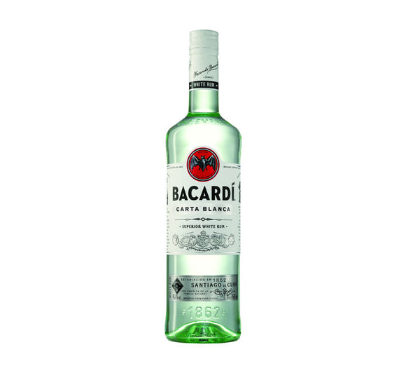 Bacardi Carta Blanca Superior Rum 750ml