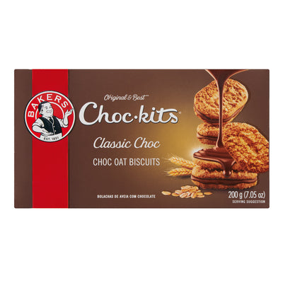Bakers Choc-Kits Biscuits 200g