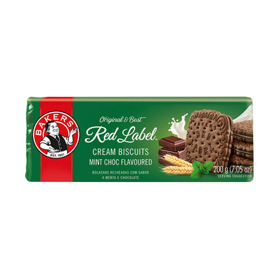 Bakers Red Label Mint Cream 200g