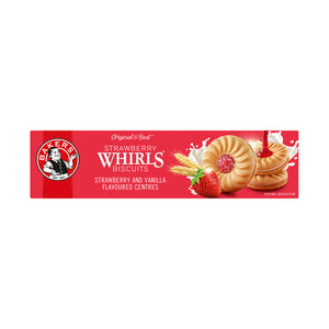 Bakers Strawberry Whirls 200g