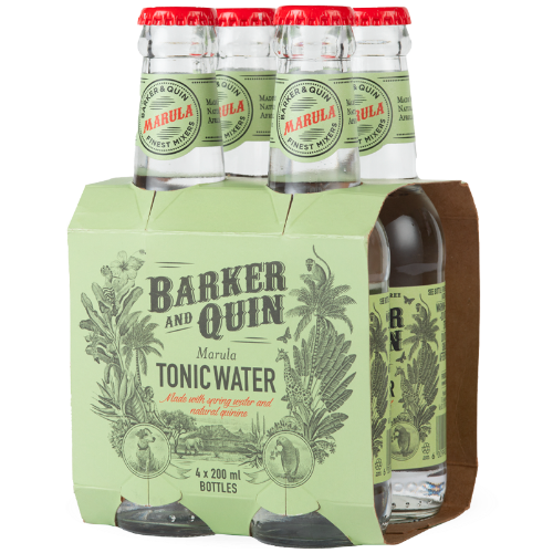 Barker and Quin Marula Tonic Water 200ml 4 Pack