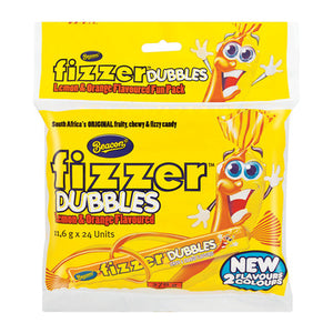 Beacon Fizzer Dubbles Lemon and Orange Fun Pack 24 units