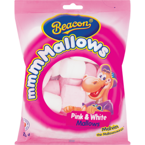Beacon Mallows Pink & White Mallows 150g