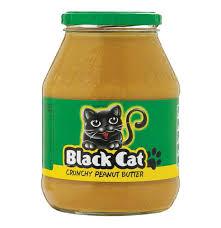 Black Cat Peanut Butter Crunchy 400g