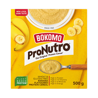 Bokomo Pronutro Wheat Free Banana Flavoured 500g